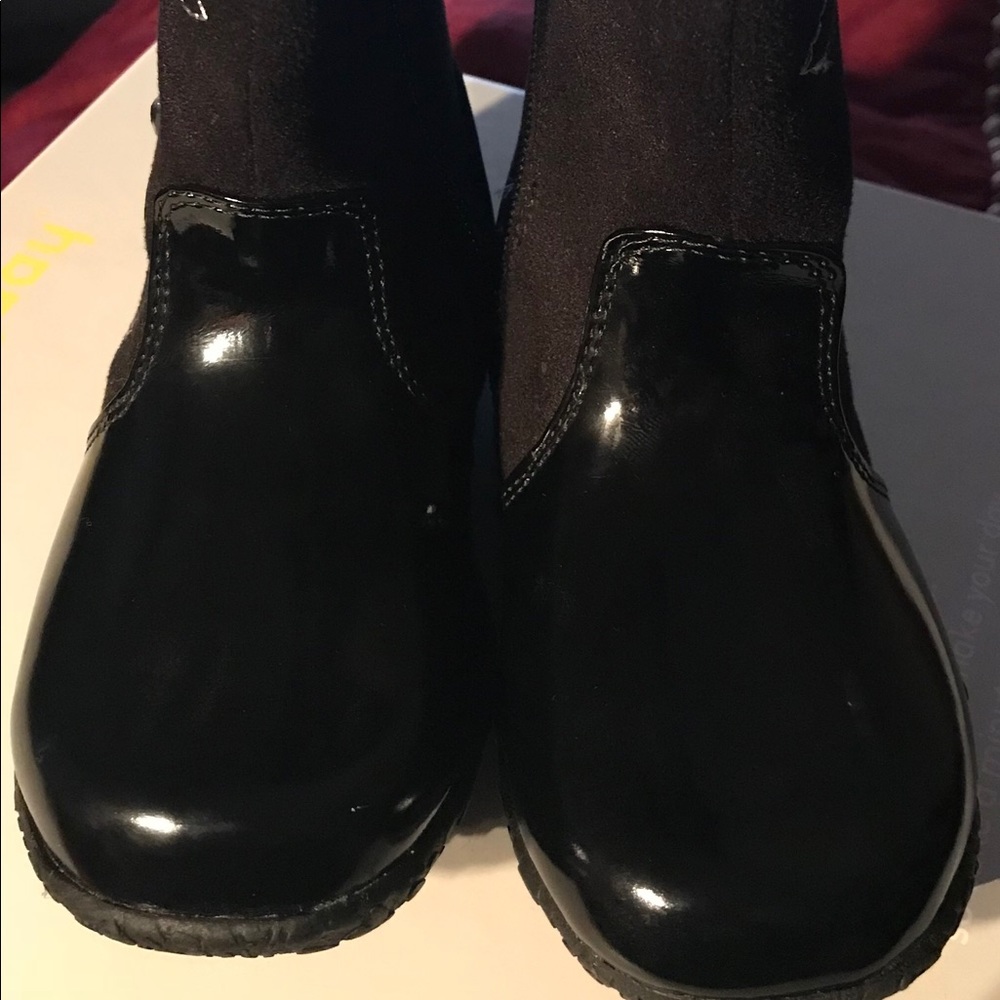 Toddler Patent Leather Dress Boots